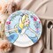 8 Count. Alice in Wonderland Pastel Floral Paper Dinner Plates 9" Birthday Party Plates